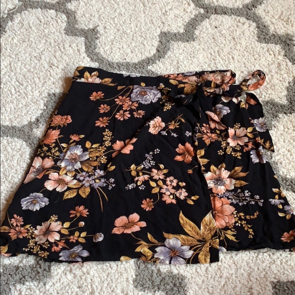 Floral skirt